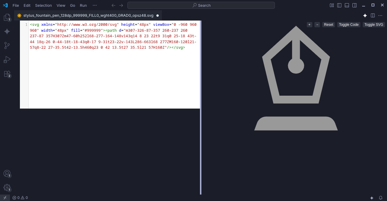 svgedit, a project by ObsoleteDev