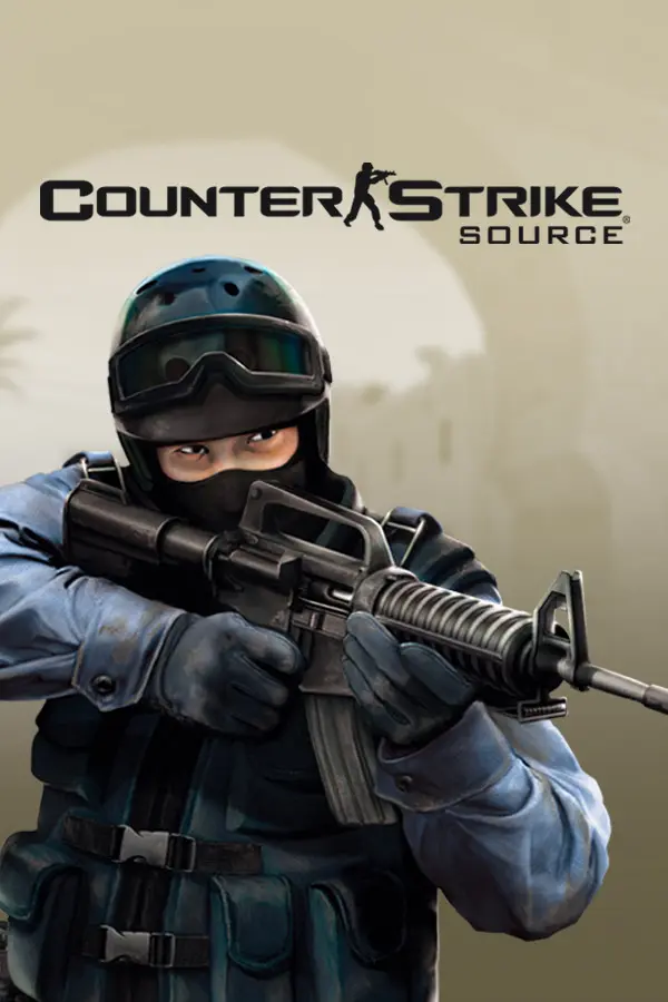 Counter Strike: Source cover art.