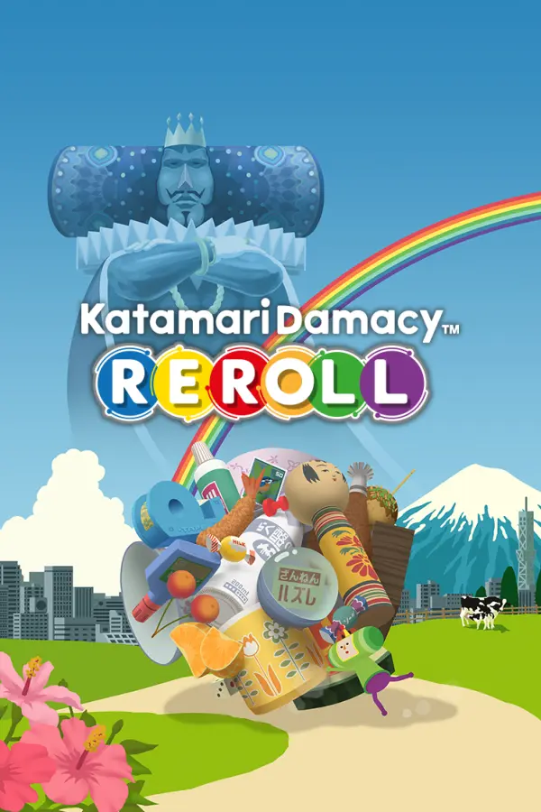 Katamari Damacy Reroll cover art.